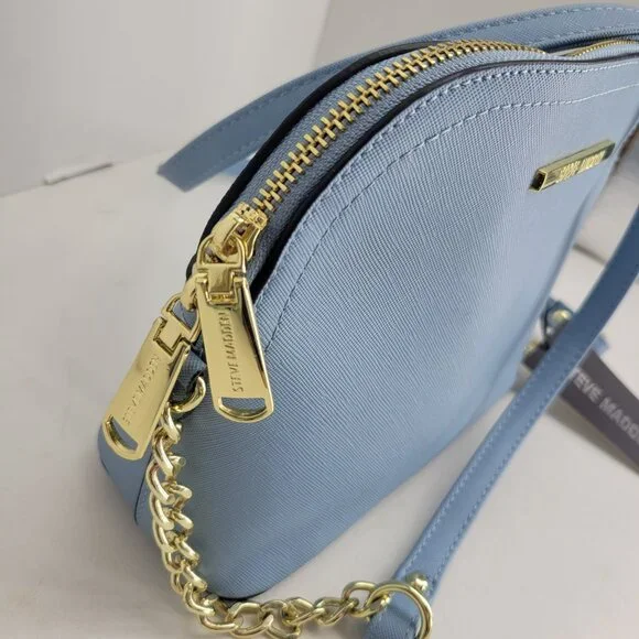 Steve Madden Bmaggie Exclusive Cross Body Bag In Soft Blue - Picture 3 of 7